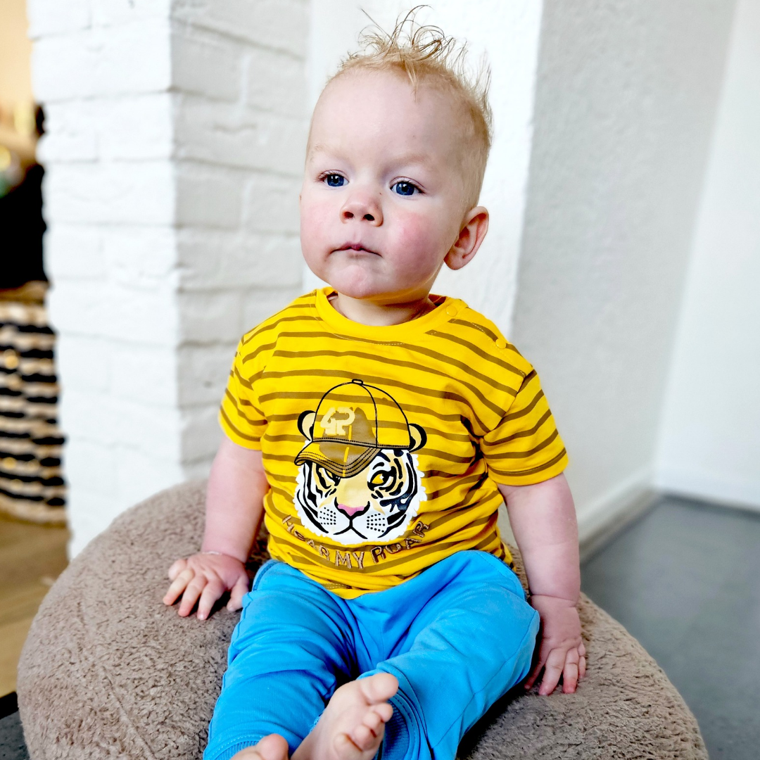 4president Shirt Kace Yellow Yarn kindje