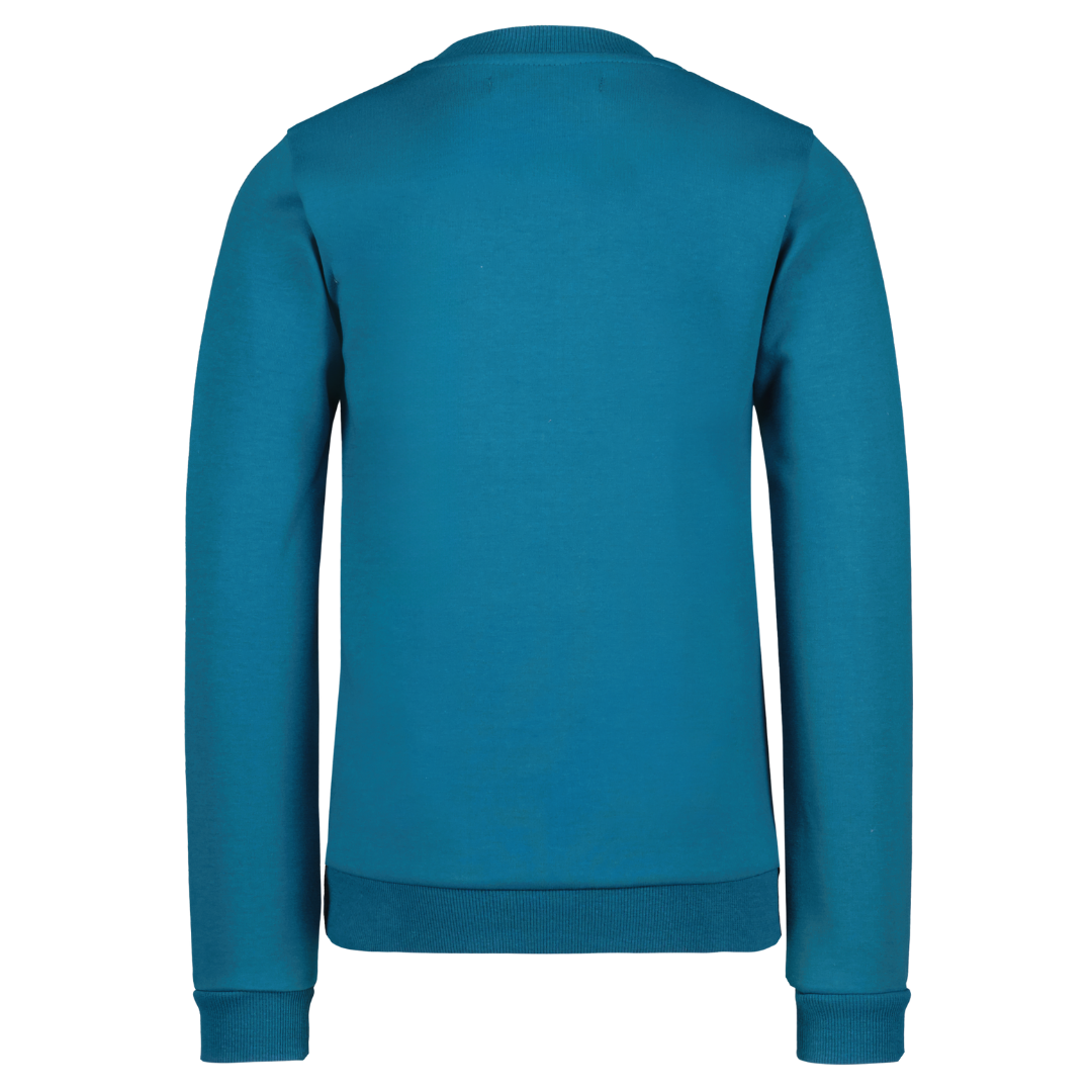 4president - Trui Idas blue coral jongen achterkant