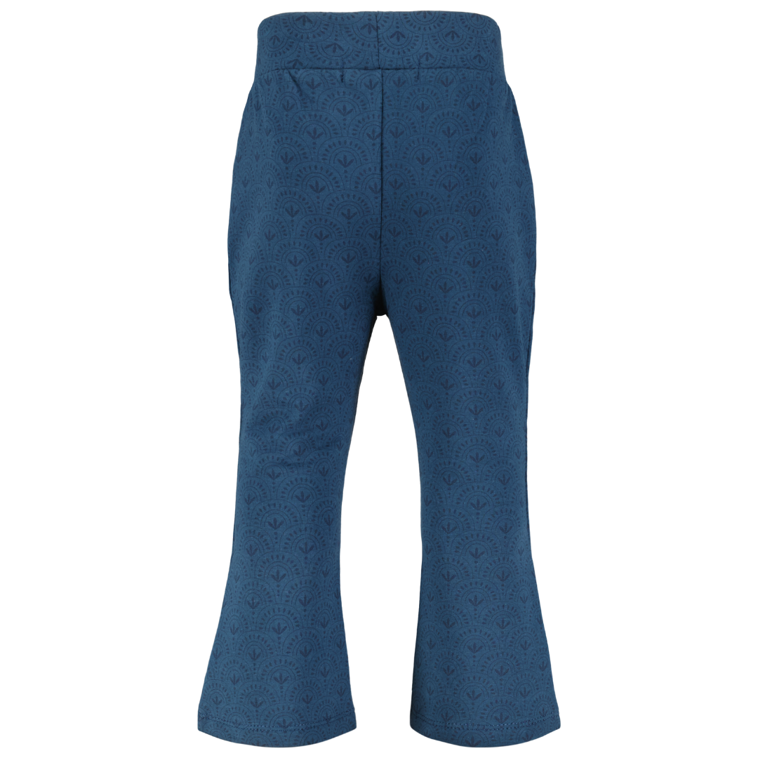 4president - Broek Klara blue wing teal AOP meisje achterkant