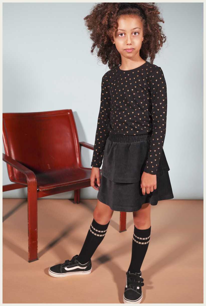 Moodstreet - Velours winter rokje