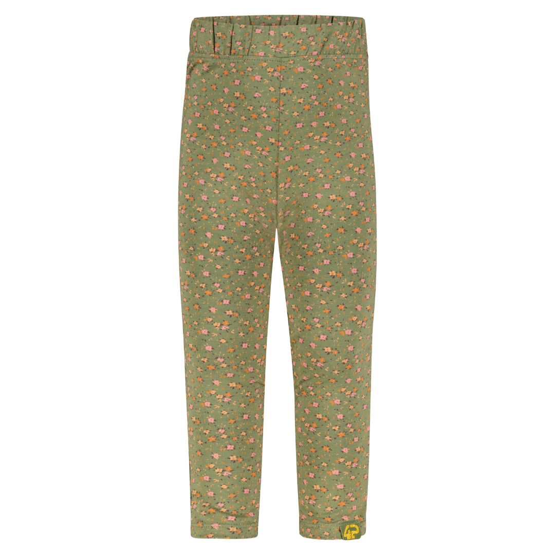 4president broek Dione loden green flower