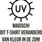 4president magisch UV Shirt - de zoete zusjes Janna wit
