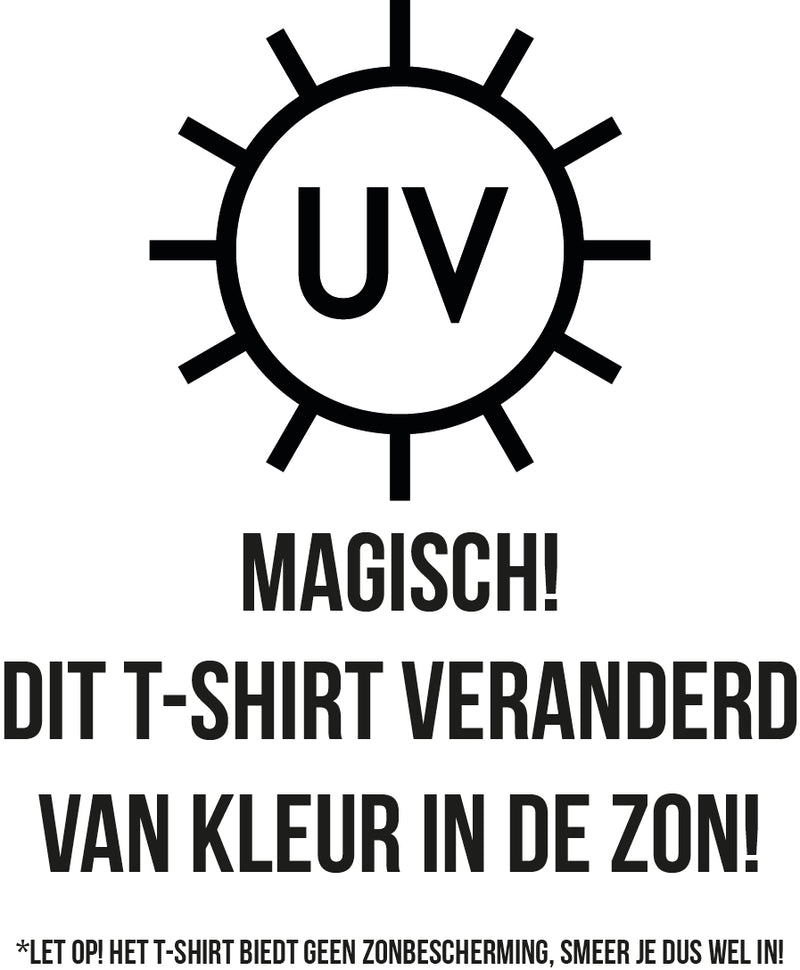 4president magisch UV Shirt - de zoete zusjes Janna wit