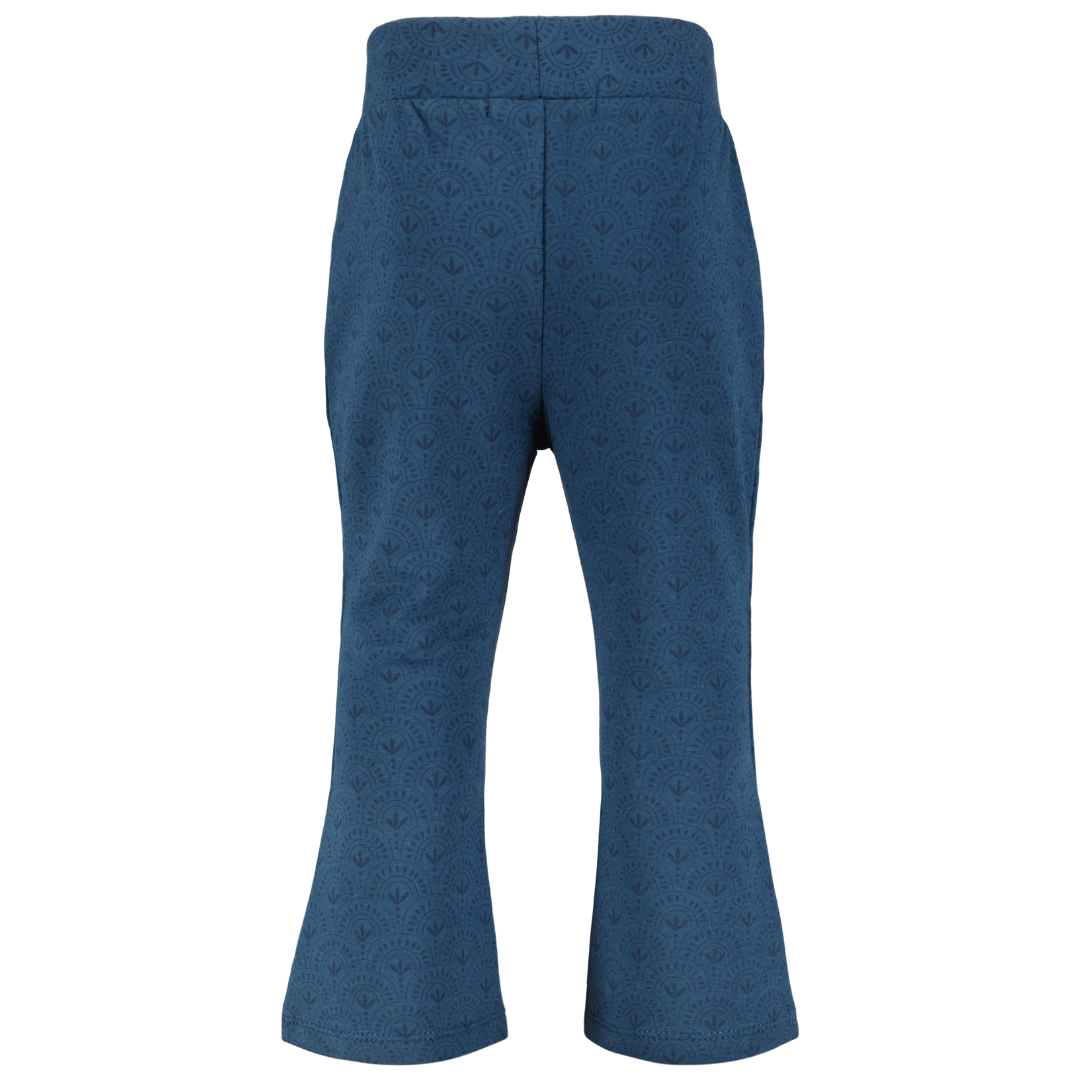 4president - Broek Klara blue wing teal AOP meisje achterkant 