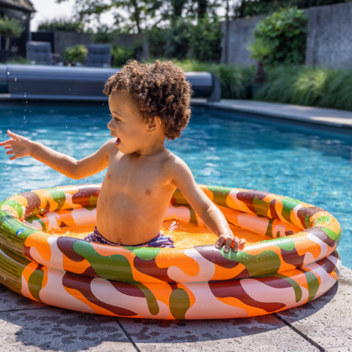 Swim Essentials - baby zwembad camouflage 100 cm