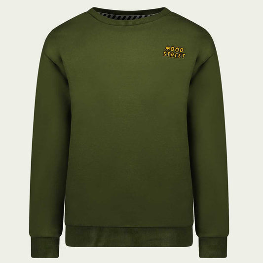 Moodstreet - Trui met t-rex rugprint